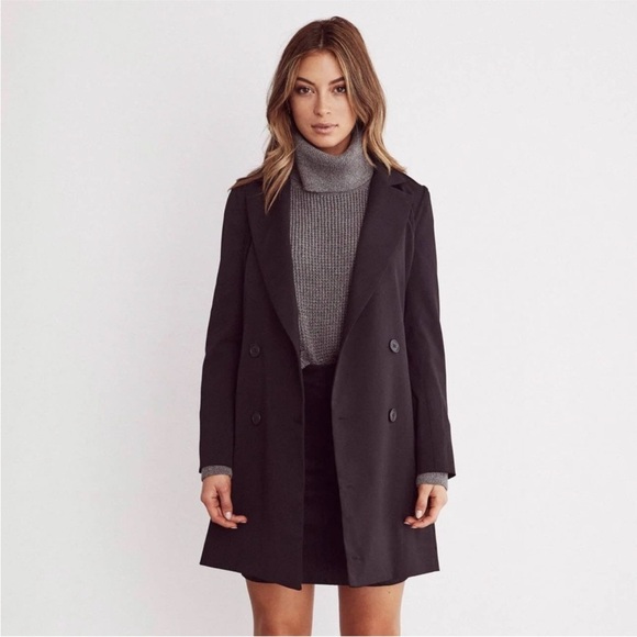 Vetta Blazer Dress x-small In Black NWOT - Picture 4 of 6